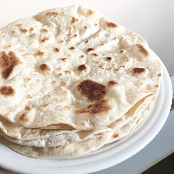 Easy Flour Tortillas at Home