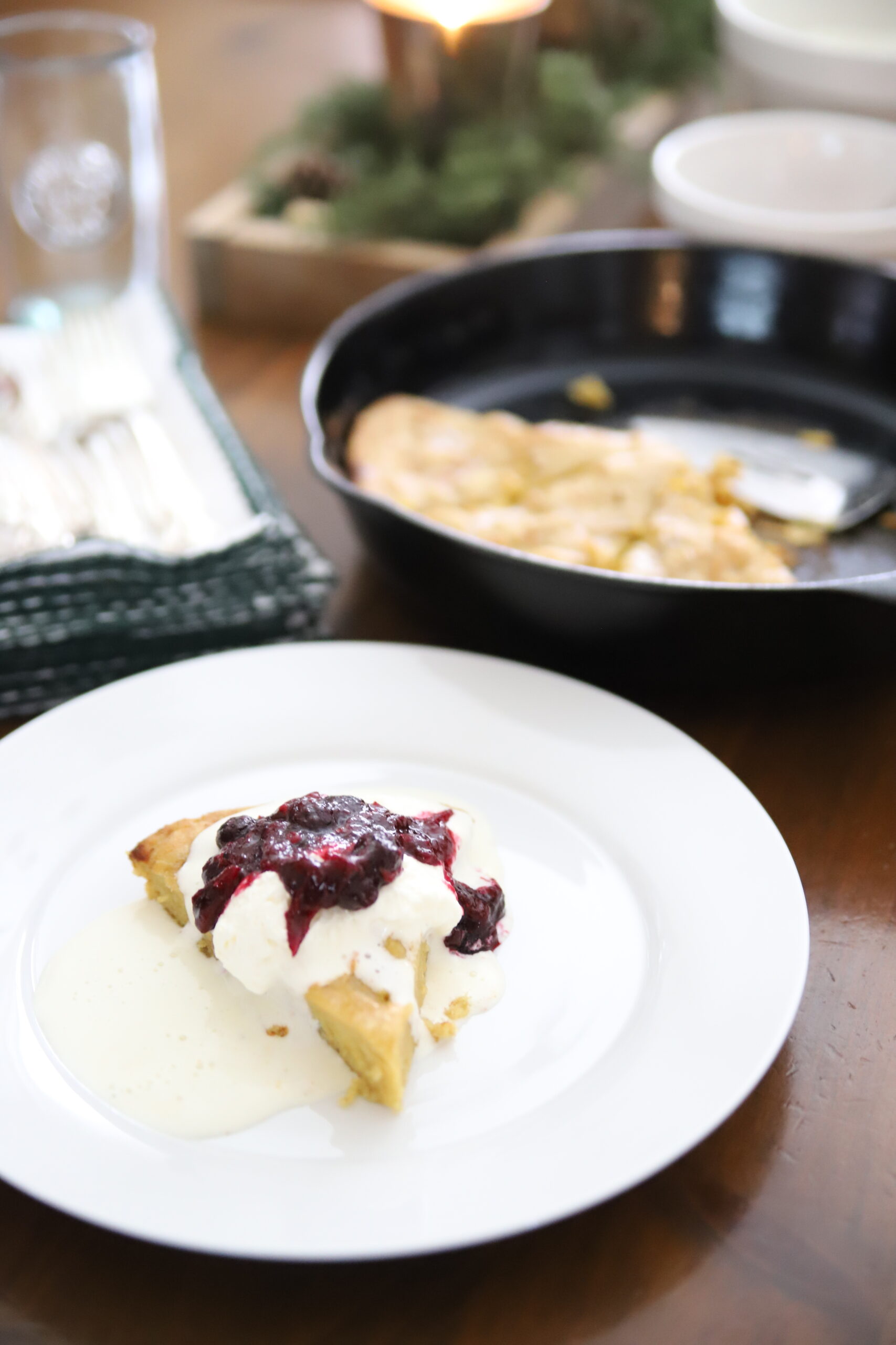 Sourdough Dutch Baby Pancakes