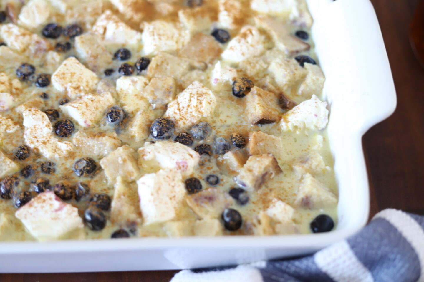 Blueberry Sourdough French Toast Casserole Gracefully Home