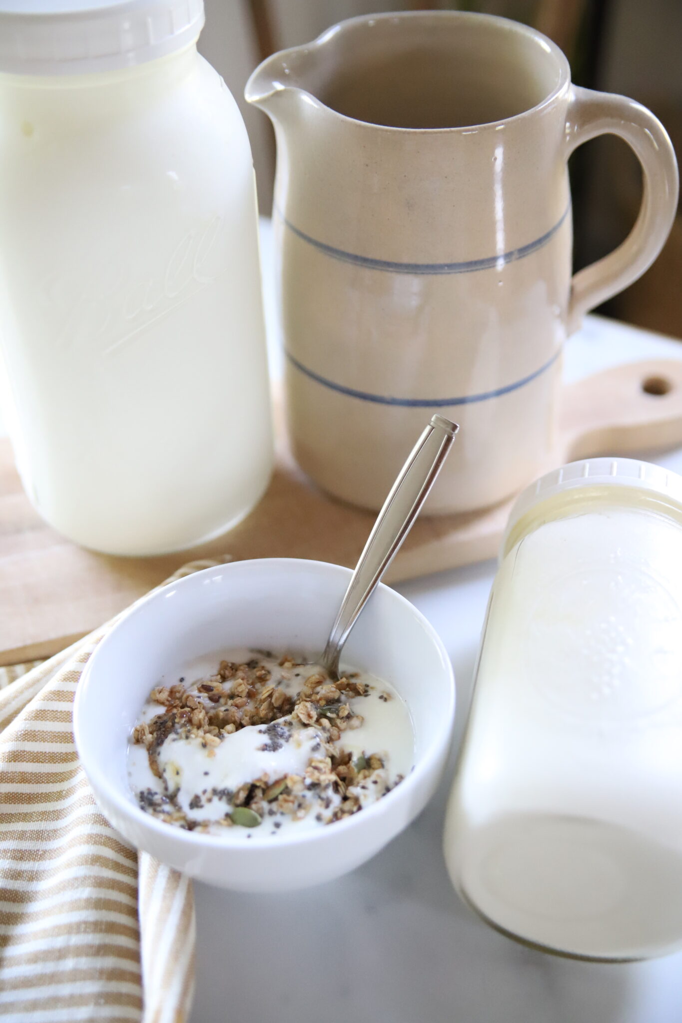 Making Homemade Yogurt with Instant Pot Function Gracefully Home