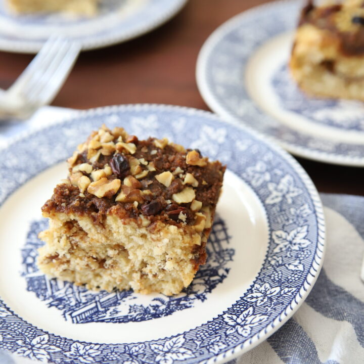 Holiday Sourdough Coffee Cake