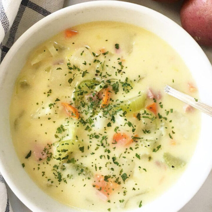 Homemade Ham and Potato Soup